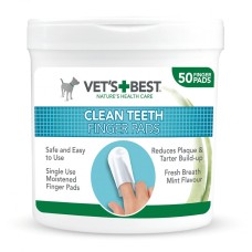 Vet's Best Clean Teeth naprstniki za čiščenje zobovja 50kos