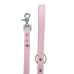 KM VODOODPOREN POVODEC ZA PSE - 2/140cm - PASTEL PINK