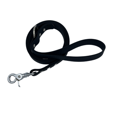 KM VODOODPOREN POVODEC ZA PSE - 2/140cm - BLACK