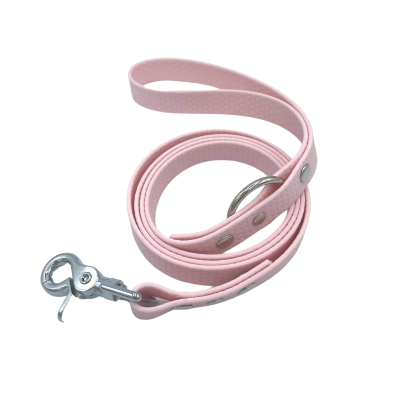 KM VODOODPOREN POVODEC ZA PSE - 2/140cm - PASTEL PINK